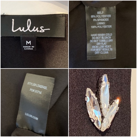 Lulus // Diamond Dress Size Medium - Picture 2 of 8